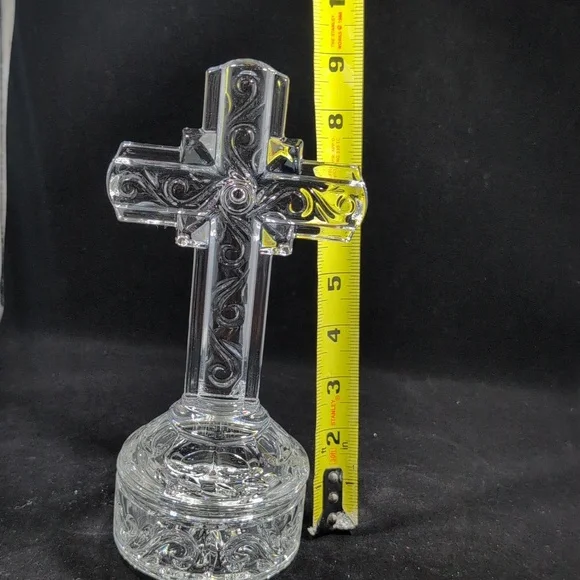 Waterford Crystal Cross Pedestal - Picture 4 of 5
